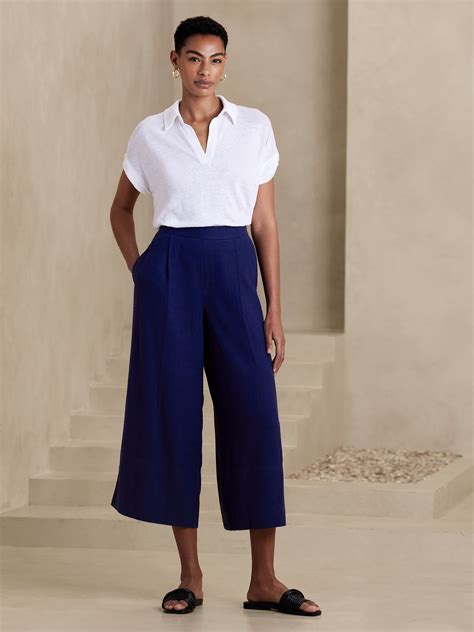 Wide Leg Trouser Pants