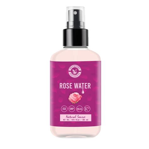 Rose Water (300ml) for Face & Hair Toner, Alcohol & Preservative Free ...