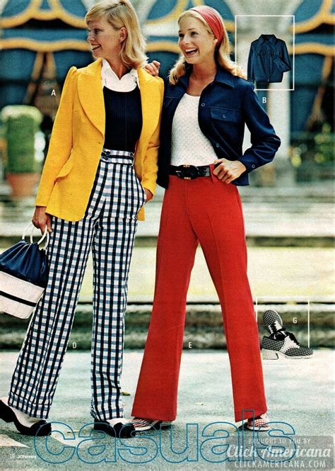 Retro pants - 70s fashion for women from the 1973 JC Penney Catalog ...