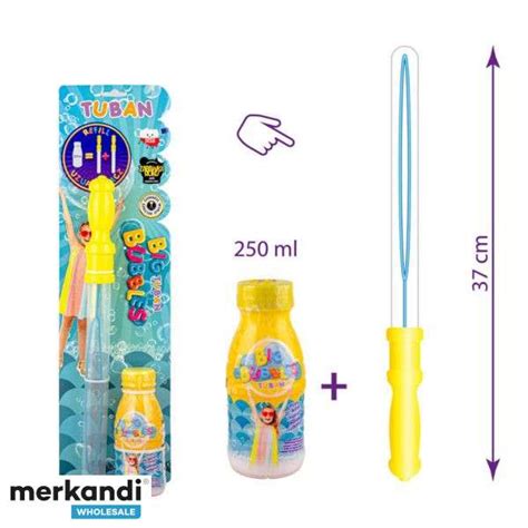 TUBAN Soap bubble sword soap bubbles liquid 250ml - Poland, New - The ...