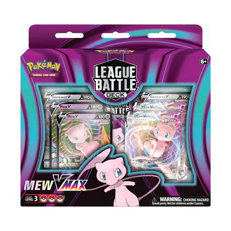 Pokemon League Battle Deck Mew V max Deck #85112 | Nerdom, Greece