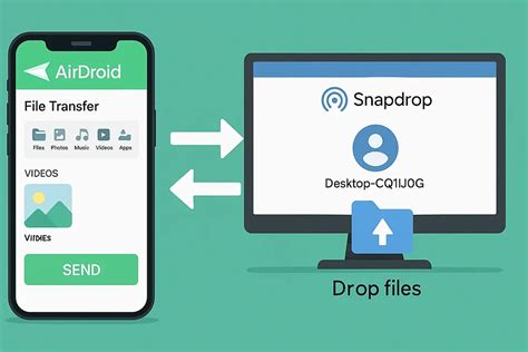 How to Use AirDroid & Snapdrop for Effortless WiFi File Transfers