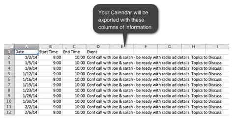 Image result for File CSV Excel Calendar