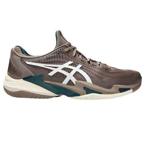 Asics Court FF 3 Tennis Shoes (Taupe Grey/White) – Sportswing.in