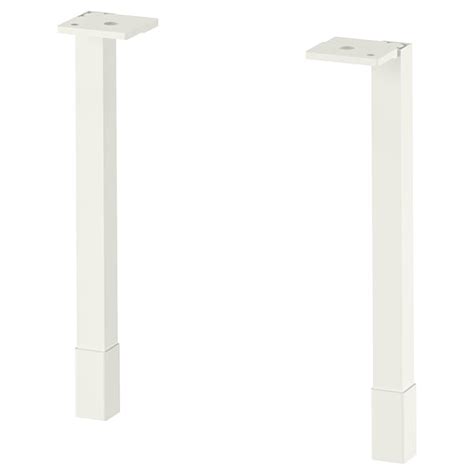 ENHET legs f cabinet, white, 23.5 cm (91/4") - IKEA