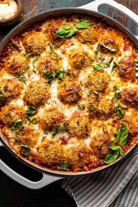 Chicken Parmesan Meatballs | So Much Food