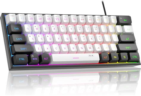 MageGee Mini 60% Gaming Keyboard, RGB Backlit India | Ubuy
