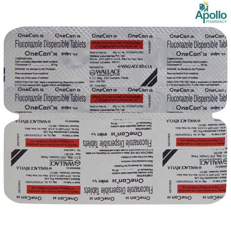 Onecan 50 Tablet 4's Price, Uses, Side Effects, Composition - Apollo ...