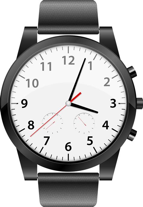 Realistic watch clipart design illustration 9301042 PNG