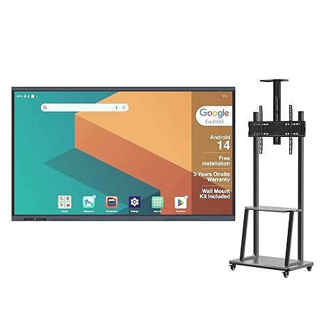 BIG VUE Plus 65 Inch Android 14 Smart Interactive Flat Panel (ADPM ...