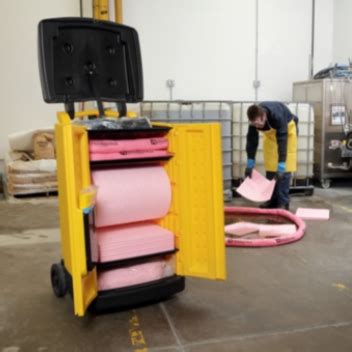PIG® HazMat Spill Kit in Large High-Visibility Caddy - KIT822 — New Pig ...