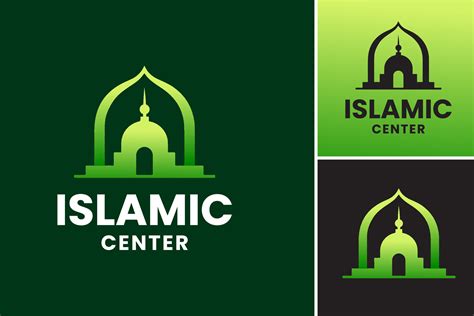 Islamic Center Logo is a design asset suitable for representing Islamic ...