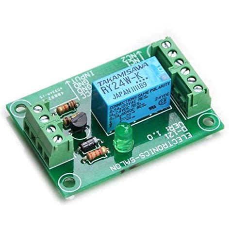 ELECTRONICS-SALON DPDT Signal Relay Module, 24Vdc, RY24W-K Relay. Has ...