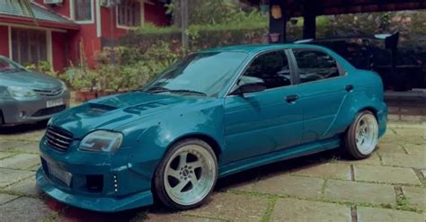 This modified Maruti Suzuki Baleno sedan gets modifications worth Rs 3 lakh