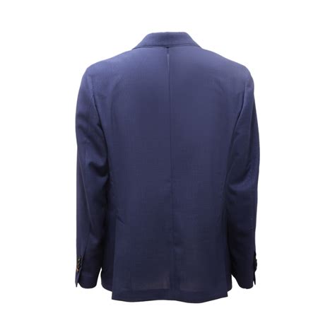 7301AR giacca uomo LARDINI man wool jacket blue