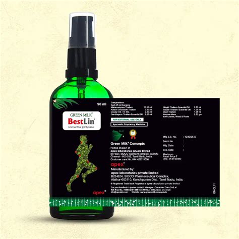 Bestlin Liniment Oil-90ml – Green Milk Concepts