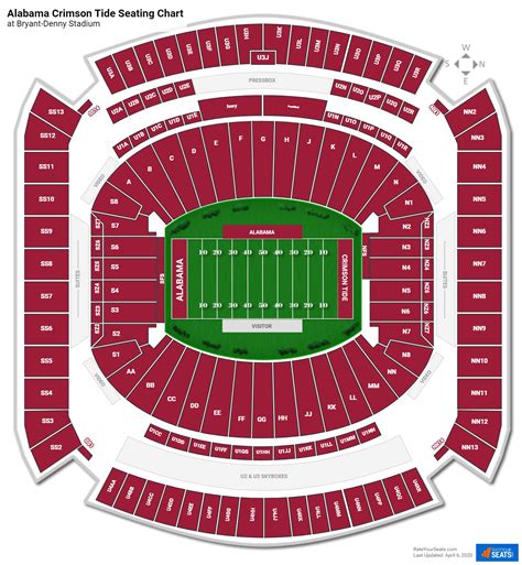 Bryant-Denny Stadium Section U3B - RateYourSeats.com