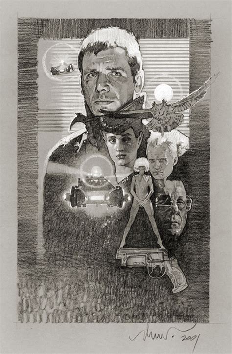 Drew Struzan . Blader Runner | Blade runner art, Poster art, Movie ...