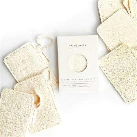 Vegetable Loofah Sponges - Nash and Jones