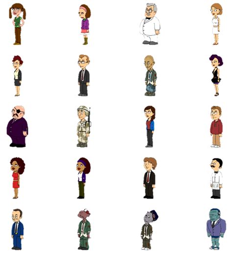 GoAnimate Characters PNG by Gryfieh-Alt on DeviantArt