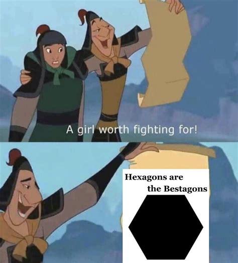 Hexagons truly are the bestagons : r/memes