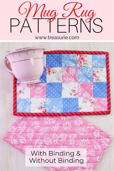 Image result for Easy Tutorial Pattern Mug Rugs