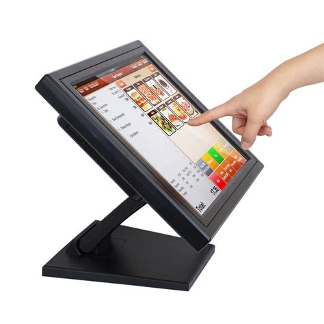 Touch Screen HDMI 15-Inch POS TFT LCD Touchscreen POS Monitor : Amazon ...