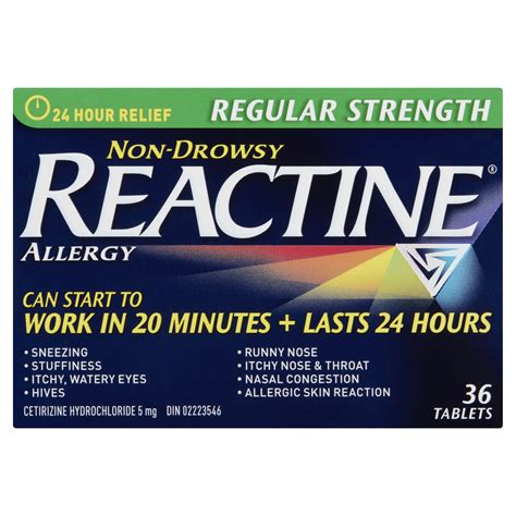 Buy Reactine Regular Strength 5mg Tablets 36 EA | FreshCo
