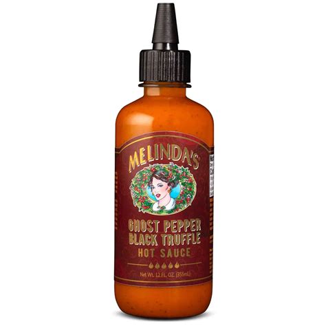 Melinda's Ghost Pepper Black Truffle Hot Sauce - Firebyrd