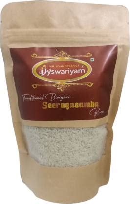 iyswariyam Seeraga Samba Basmati Rice (Full Grain, Raw) Price in India ...