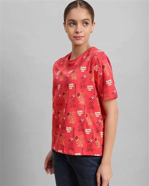 Minnie Mouse Regular Fit Tshirt Women – Free Authority
