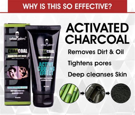 Best Charcoal Peel-off Mask for Men | UrbanGabru | Buy Now – UrbanGabru ...