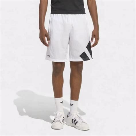 adidas ADICOLOR BLOCKED SHORTS - White | adidas India