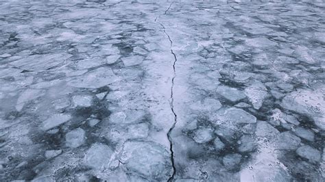 Wallpaper ice, cranny, ice floes hd, picture, image