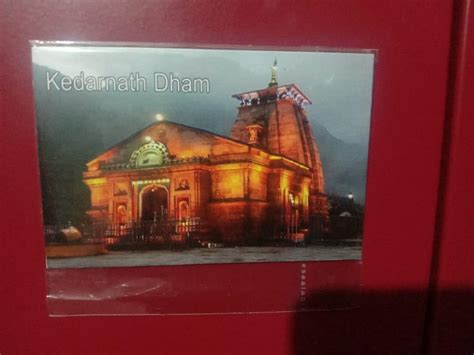 Buy A One Kedarnath Dham Fridge Magnet Home Decor (Set of 2 Pcs ...