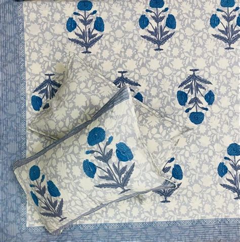 Pure Cotton Double Bed Dohar Blanket - Cotton Printed Bedsheet Double ...