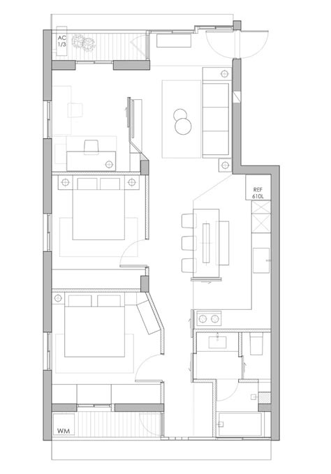 户型-T2洋房-128（29.0米面宽） -- 搜建筑网