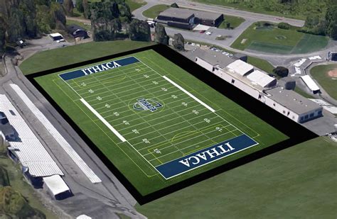 Ithaca College football field getting make-over with artificial turf ...