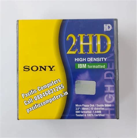 Floppy Disk - Sony Floppy Disk 1.44MB Wholesale Trader from Mumbai