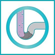 Pidilite D-Klog Drain Cleaner Powder (40g x 5N), Removes Clogs ...