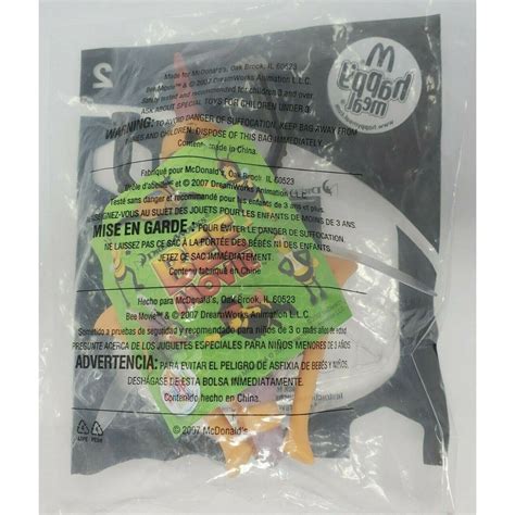 Mcdonalds Happy Meal Toy Bee Movie 2007 Mooseblood 2 - Etsy