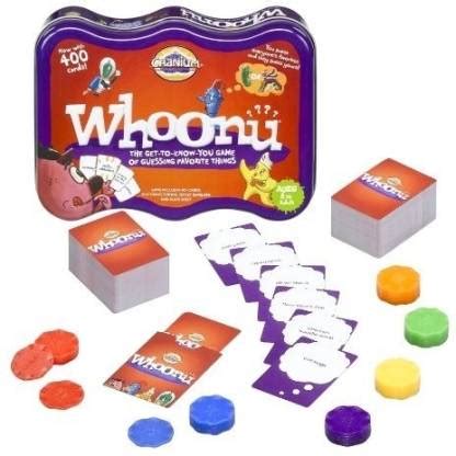 Hasbro Cranium Whoonu Tin Edition Party & Fun Games Board Game ...
