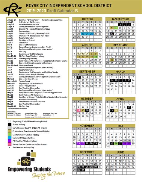 Royse City ISD - Which school calendar do you prefer for... | Facebook