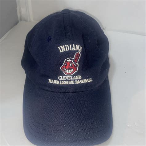 Cleveland Indians Hat Baseball Cap MLB Puma 100%cotton Chief Wahoo ...