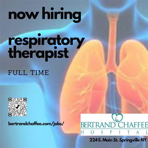Bertrand Chaffee Hospital of Springville is searching for a Respiratory ...