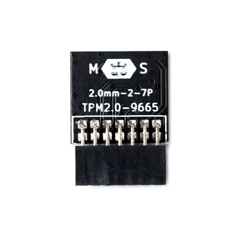 Buy Replacement TPM2.0 Module TPM Chip 14Pin 2 * 7P Security Module for ...