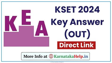 KSET 2024 Key Answer(OUT): ಪರೀಕ್ಷೆಯ ವಿಷಯವಾರು ಪರಿಷ್ಕೃತ ಕೀ ಉತ್ತರಗಳು ಬಿಡುಗಡೆ