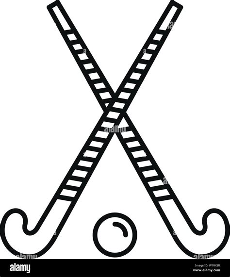 Hockey Stick Clipart