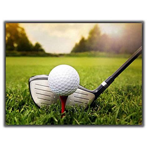 TIA Creation Golf Club And Ball in Grass 0363 Poster on Matte ...