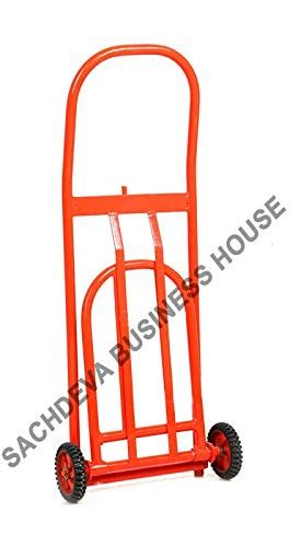Sachdeva Easy to Carry Gas Cylinder Foldable Metal Body Trolley ...